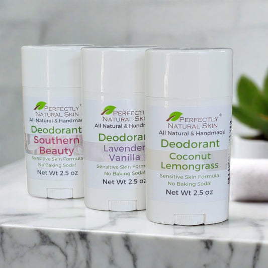 Natural sensitive skin deodorant Coconut Lemongrass limited edition, gentle aluminum-free baking soda-free deodorant
