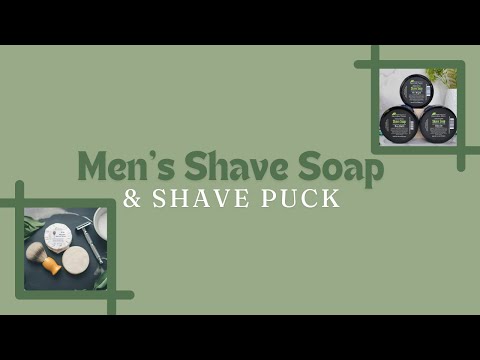 Mr. Right Natural Artisan Shave Soap Puck - Oakmoss & Bergamot Scent