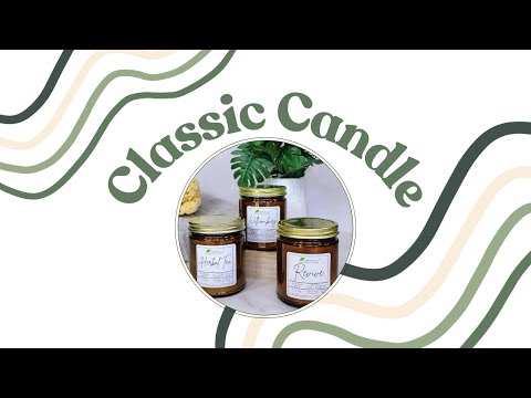 Classic Coconut Soy Candle, 7.5 oz (SALE)