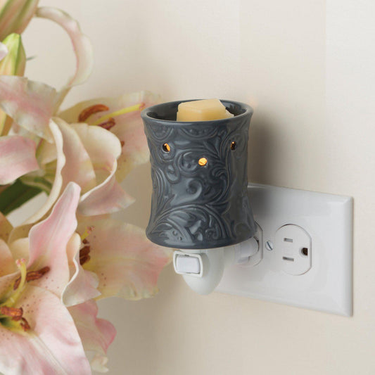 Oil and wax tart plug-in warmer Rainstorm style, decorative plug-in warmer for essential oils and wax tarts