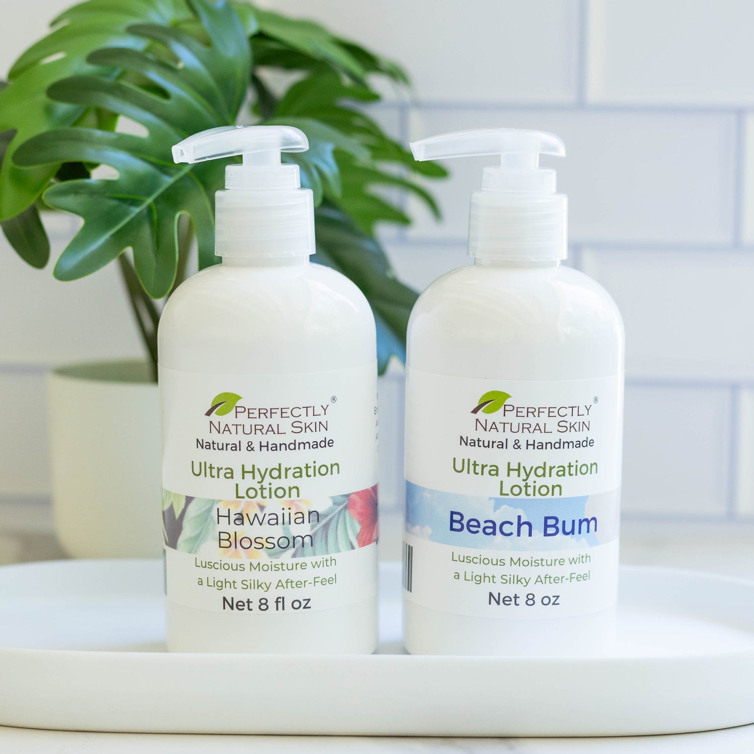 Natural body lotions from Perfectly Natural Soap in ultra hydration, magnesium and specialty formulas