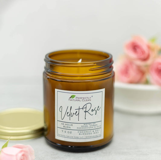 Classic coconut soy candle 7.5 oz on sale, hand-poured natural wax candle with cotton wick