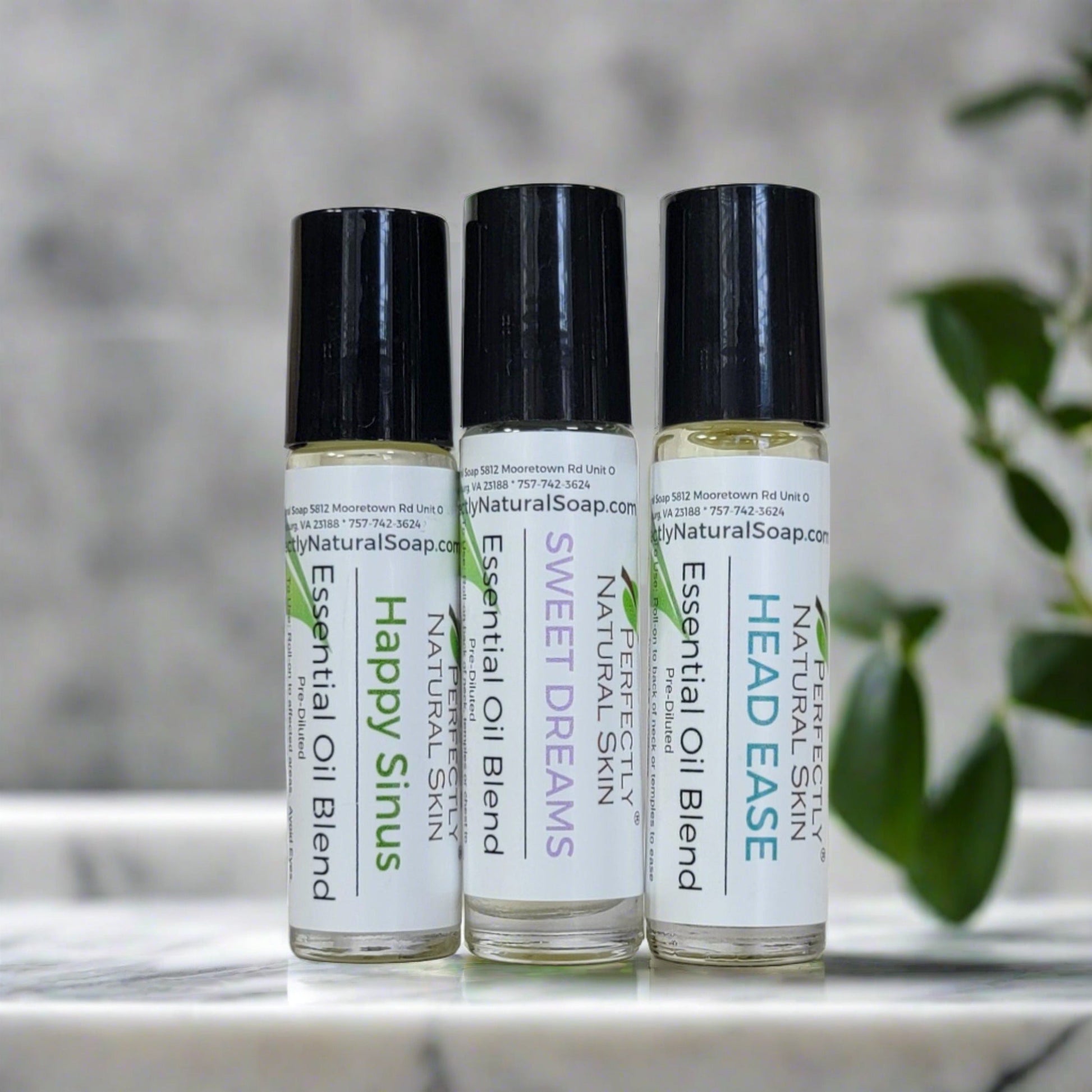 Aromatherapy essential oil roller Energize blend 10ml, pre-diluted roll-on for portable wellness on the go