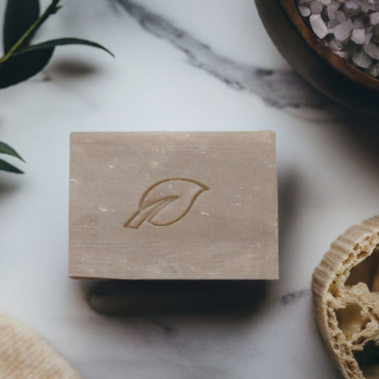 Clean Complexion handmade natural soap bar 4 oz, clarifying facial soap for clear and balanced skin