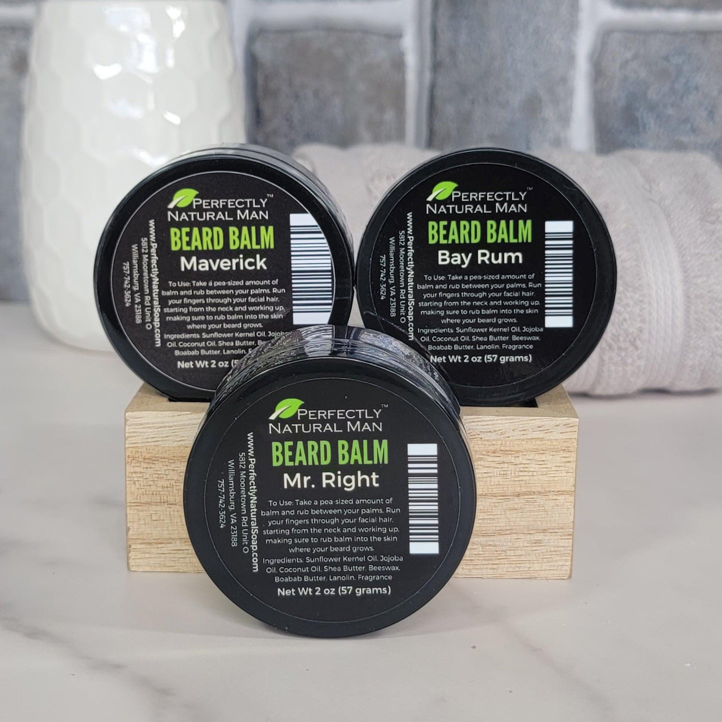 Conditioning beard balm 1.5 oz Carolina scent on sale, beeswax beard balm for hold and conditioning