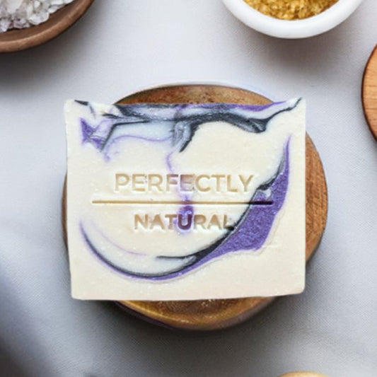 Firefly natural handmade bar soap 4 oz seasonal, warm golden citrus and soft floral scented moisturizing soap