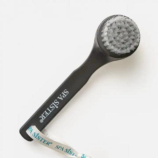 Gentle exfoliating facial brush, soft fine-bristle face brush for daily cleansing and gentle exfoliation