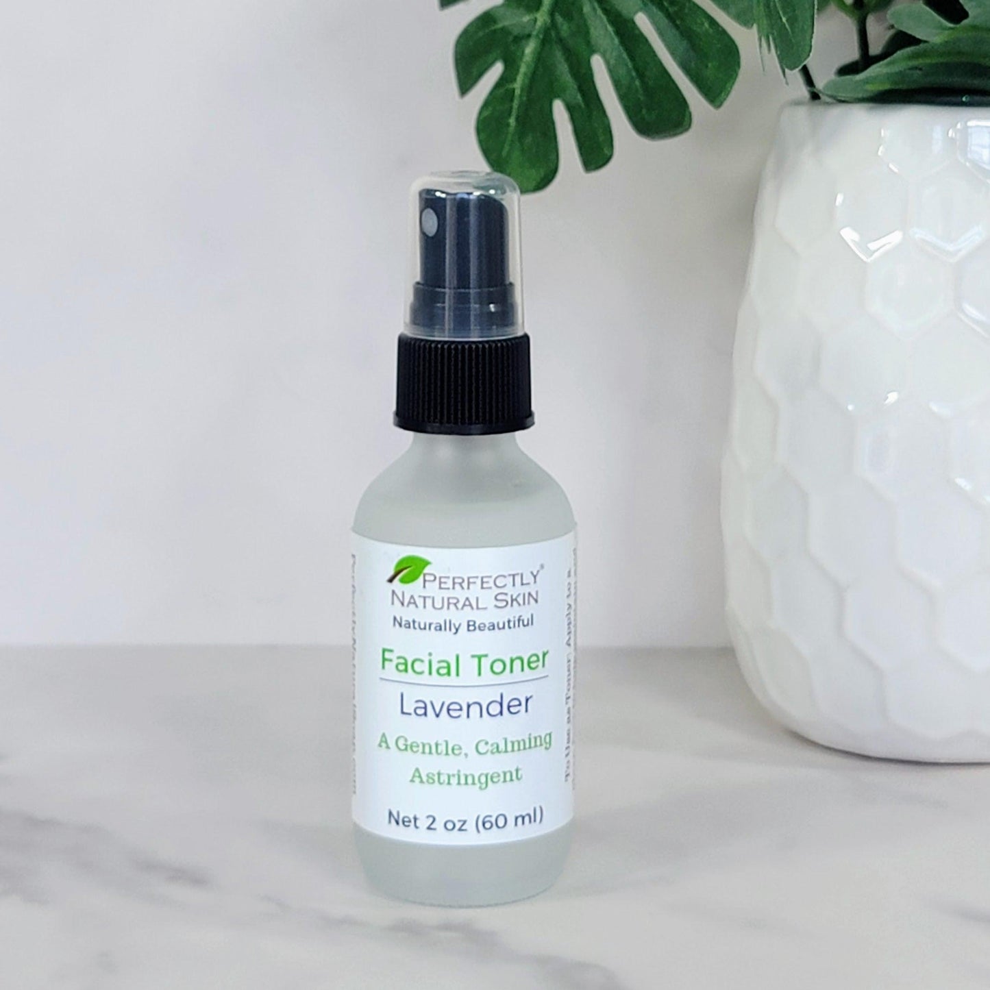 Lavender facial toner 2 oz, soothing natural toner with lavender for hydrating and balancing skin