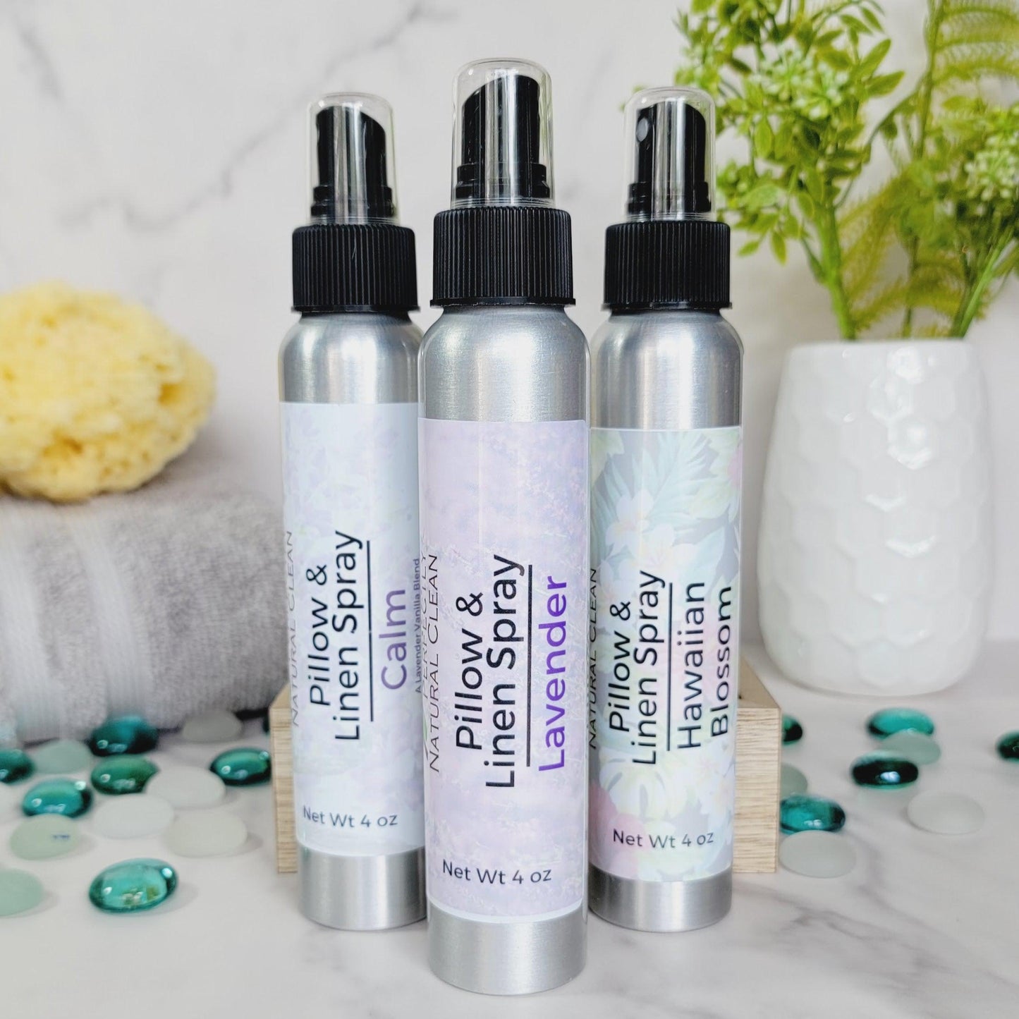 Linen and pillow spray 4 oz First Kiss scent, romantic floral fragrance spray for pillows and sheets