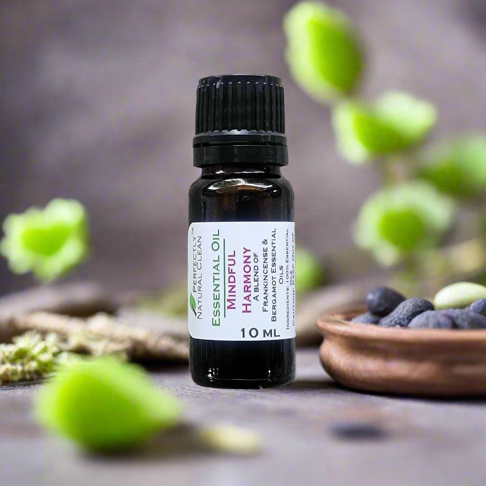 Mindful Harmony essential oil blend 10ml, balancing and centering blend for meditation and mindfulness practice