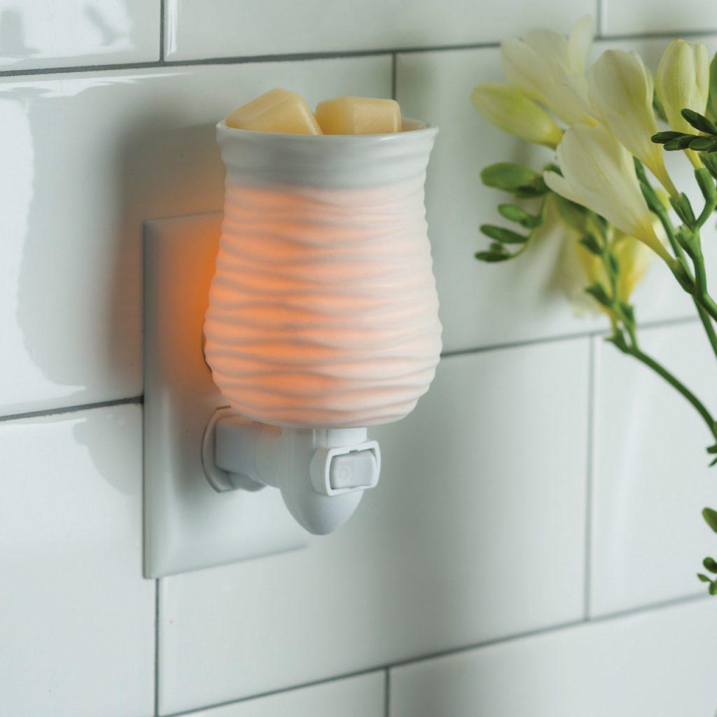 Oil and wax tart plug-in warmer Harmony style, decorative plug-in warmer for essential oils and scented tarts