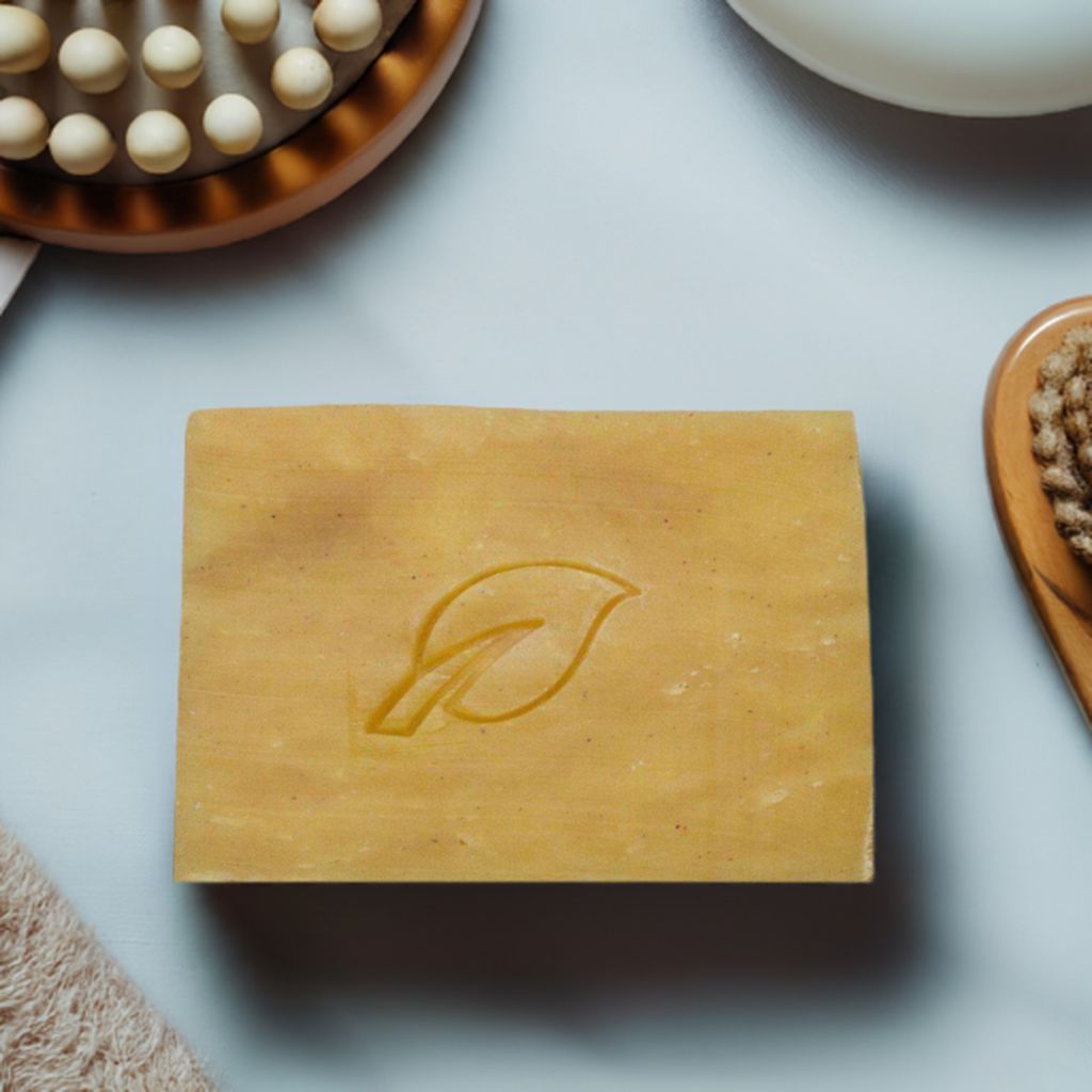Orange Zing handmade natural soap bar 4 oz, bright energizing citrus orange scented moisturizing soap