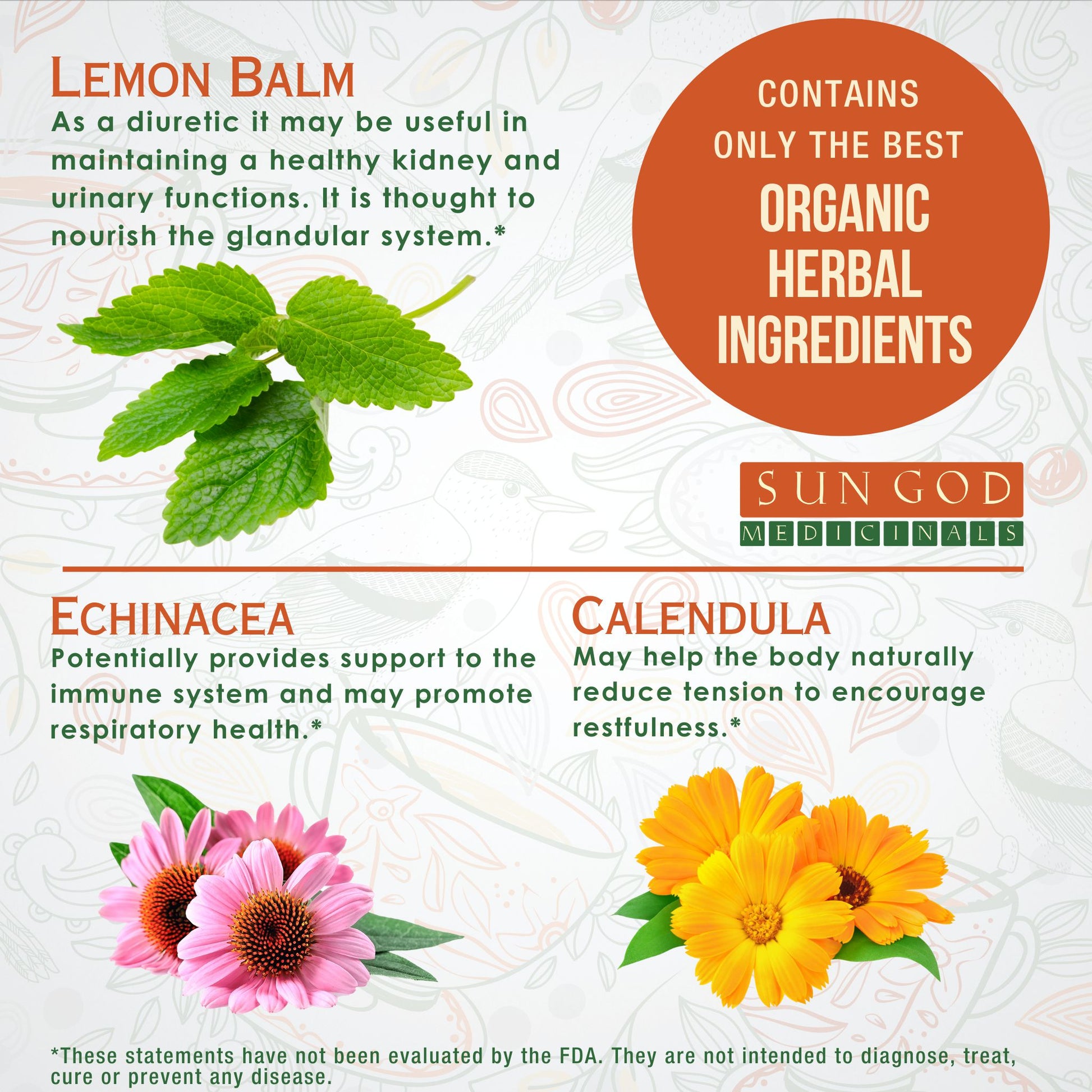 Organic Panacea immune defense 2 oz close-up, herbal tea for strengthening and supporting daily immunity