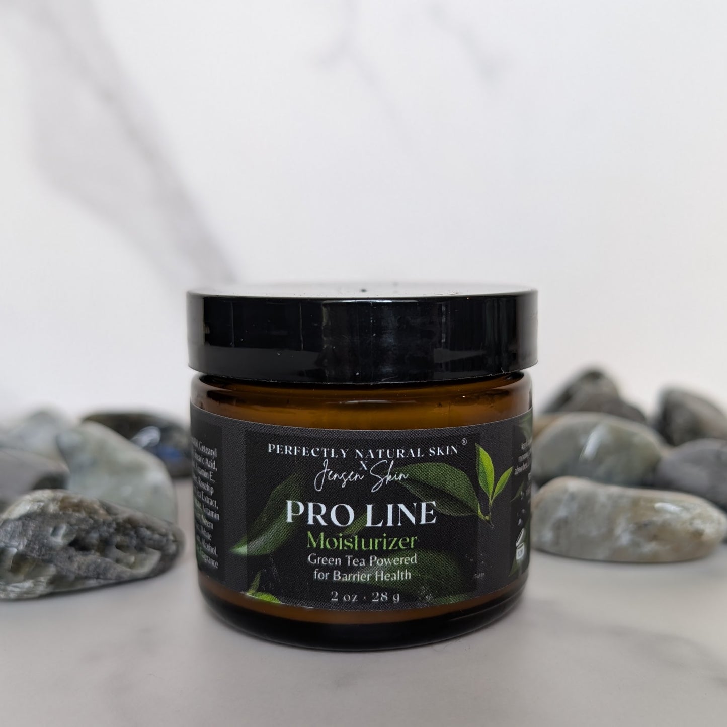 Pro-Line antioxidant barrier facial moisturizer 2 oz with jojoba and green tea, protective anti-aging face cream