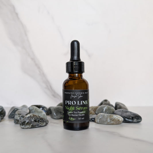Pro-Line botanical night repair serum 1 oz with retinol and green tea, overnight anti-aging repair serum