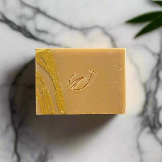 Purely Patchouli handmade natural soap bar 4 oz, deep earthy patchouli-forward scented moisturizing soap