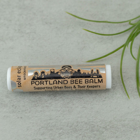 Solar Eclipse SPF 15 natural lip balm 0.15 oz, sun-protective lip balm with natural UV-filtering ingredients