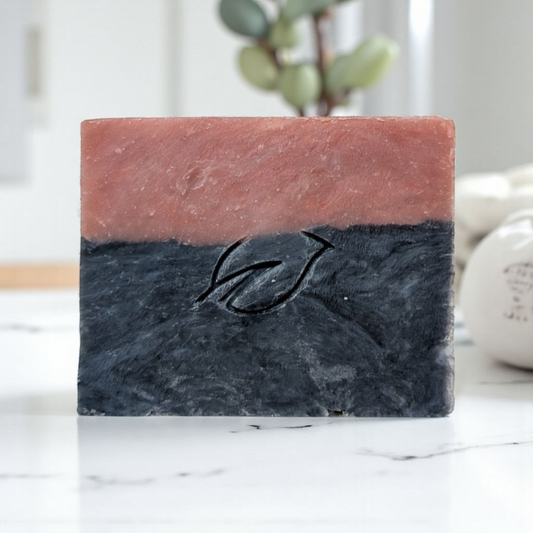 Velvet Rose handmade natural soap bar 4 oz on sale, rich velvety rose-scented limited edition moisturizing soap