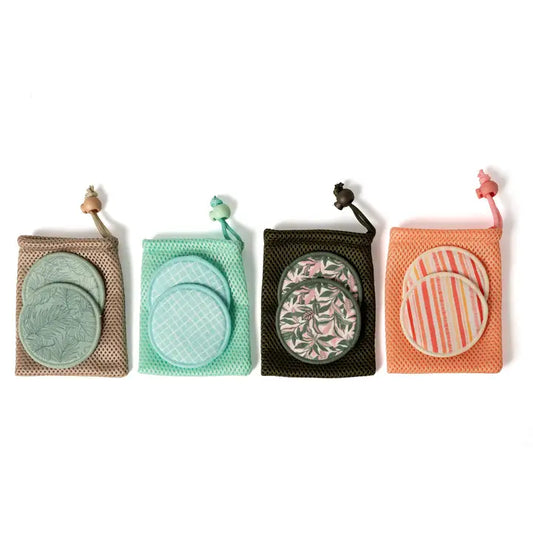 In the Clear Make-Up Remover Rounds, 6 per Set, Choice of Color