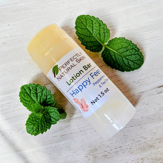 Happy Feet Solid Lotion Bar for Dry Feet & Heels